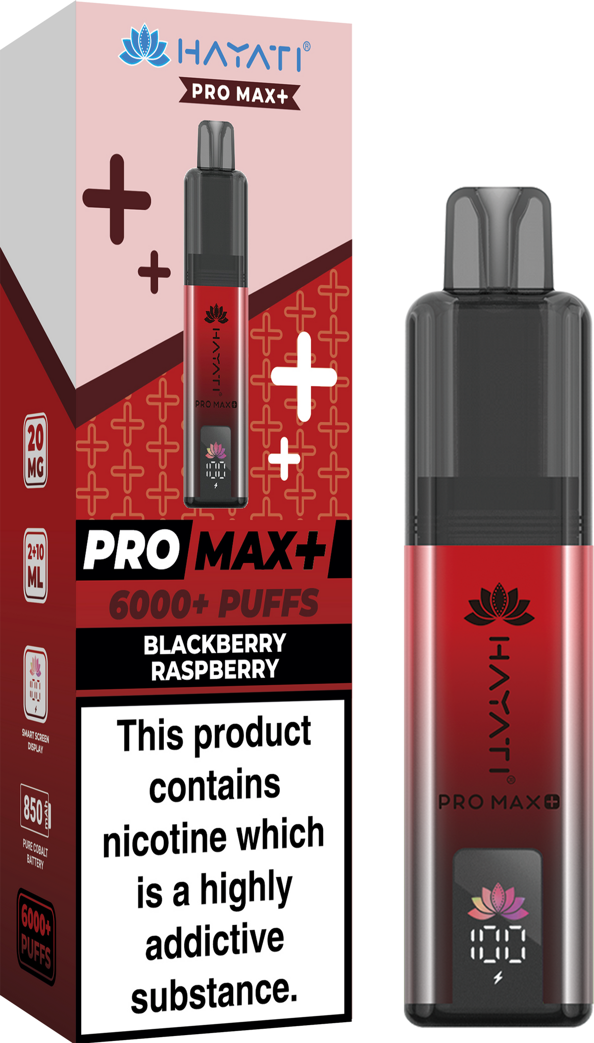 Buy Hayati Pro Max+ 6000 Disposable Vape Box of 10 - Bulk Vape Wholesale