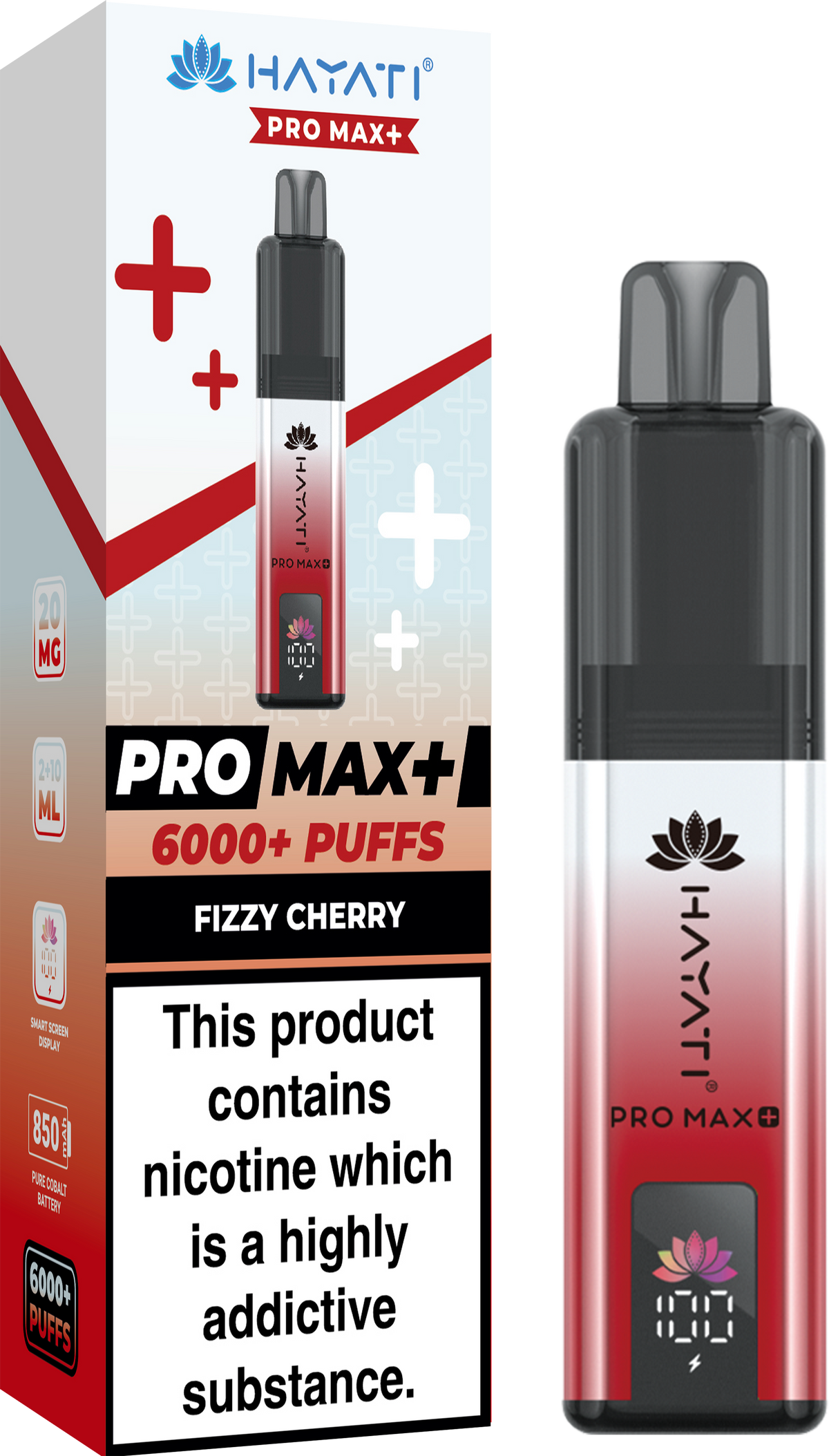 Buy Hayati Pro Max+ 6000 Disposable Vape Box of 10 - Bulk Vape Wholesale