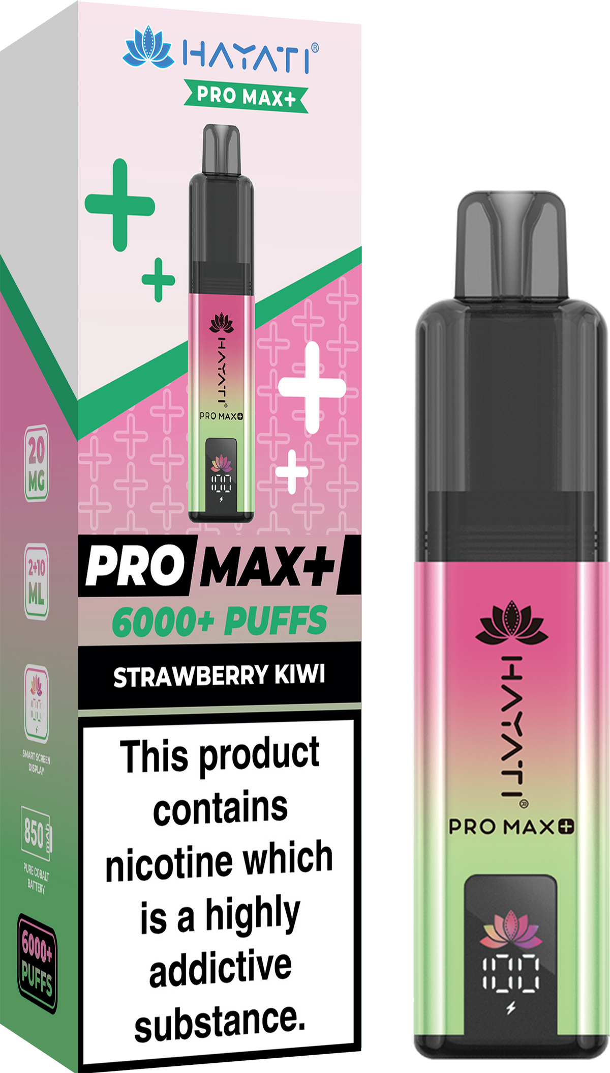 Buy Hayati Pro Max+ 6000 Disposable Vape Box of 10 - Bulk Vape Wholesale