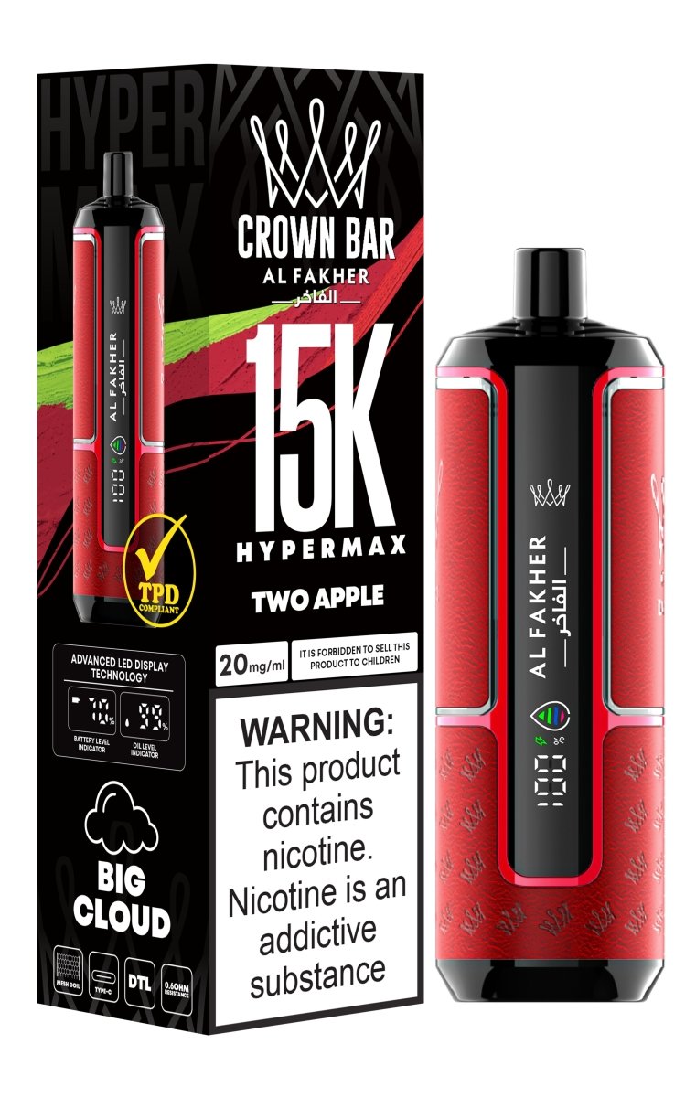 Al Fakher Hypermax 15k Puffs Disposable Vape (Box of 5) - Bulk Vape Wholesale