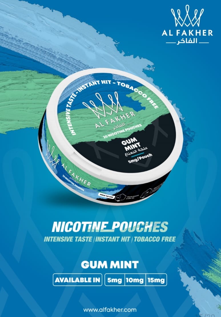 Al Fakher Nicotine Pouches - Pack of 5 - Bulk Vape Wholesale