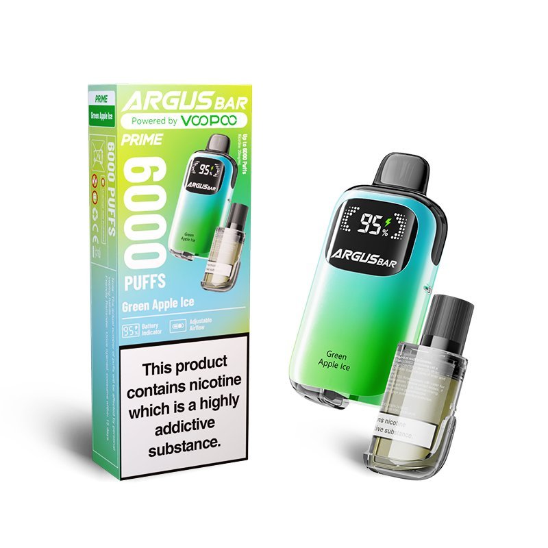 Buy ARGUS Bar Prime 6000 Disposable Vape Box of 5 - Bulk Vape Wholesale