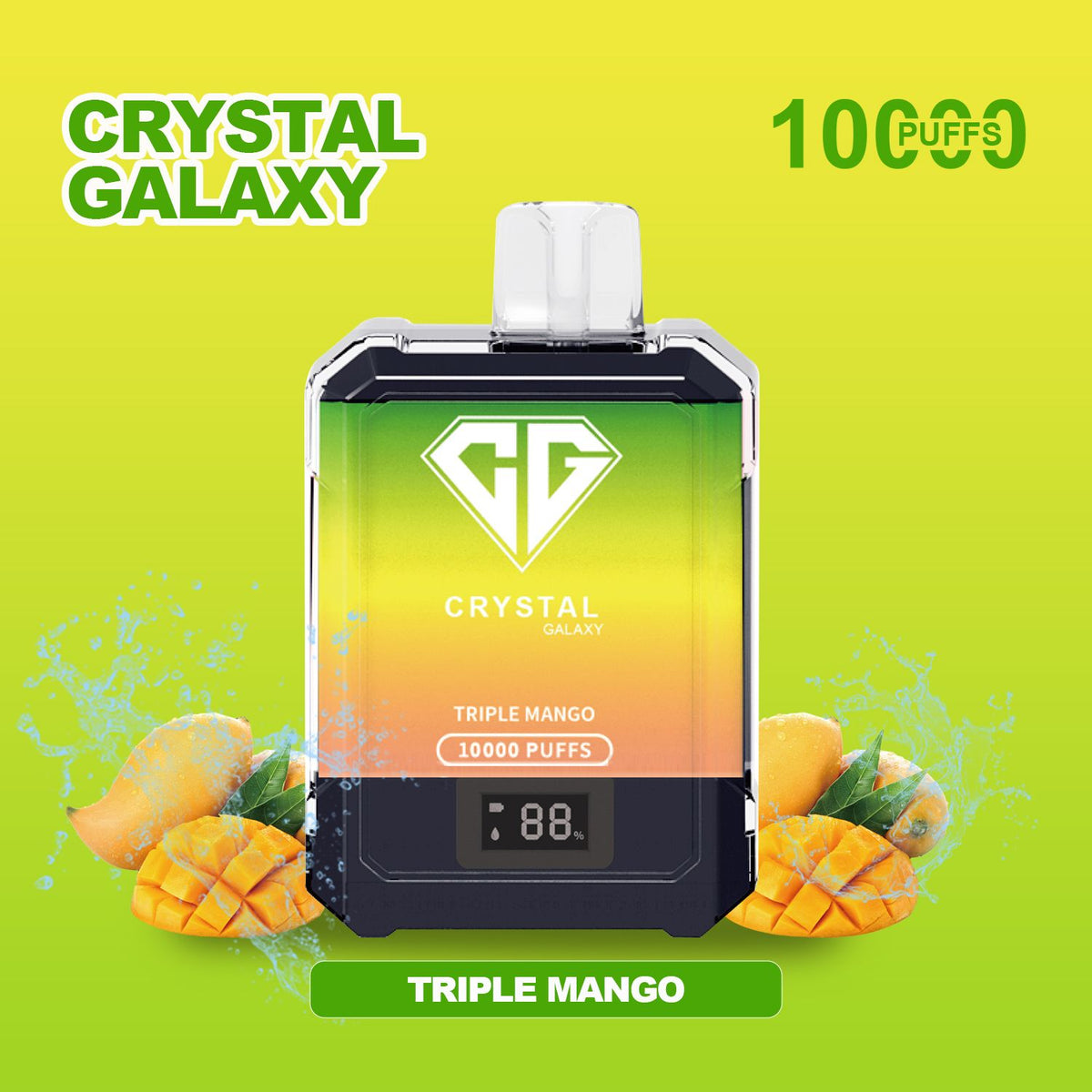 Crystal Galaxy 10000 Puffs Disposable Vape Box of 10 - Bulk Vape Wholesale