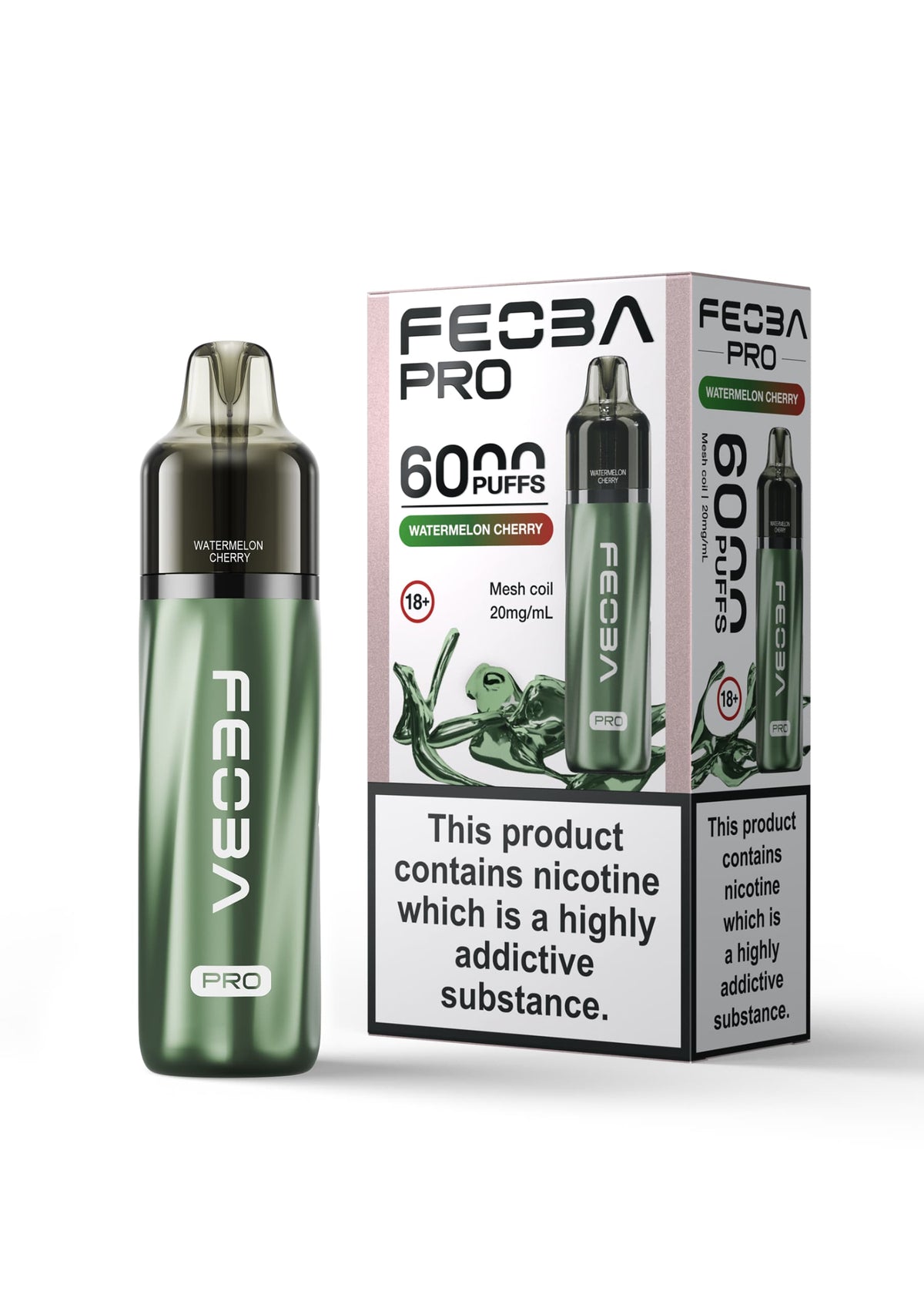 Buy Feoba Pro 6000+ Disposbale Vape Box of 5 - Bulk Vape Wholesale