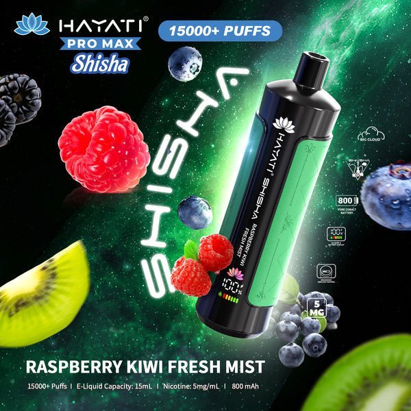 Hayati Pro Max Shisha 15000 Disposable Vape - Bulk Vape Wholesale