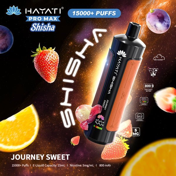 Hayati Pro Max Shisha 15000 Disposable Vape - Bulk Vape Wholesale