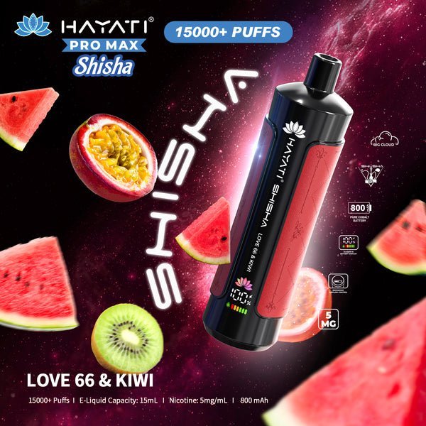 Hayati Pro Max Shisha 15000 Disposable Vape - Bulk Vape Wholesale