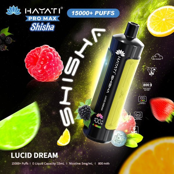 Hayati Pro Max Shisha 15000 Disposable Vape - Bulk Vape Wholesale