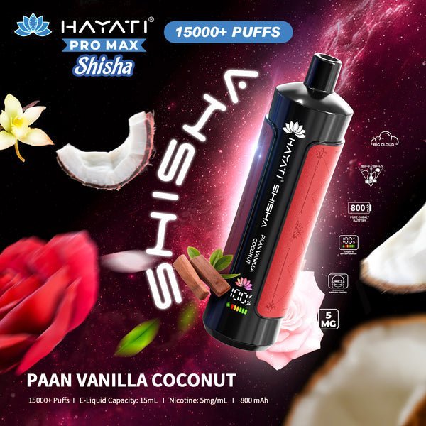 Hayati Pro Max Shisha 15000 Disposable Vape - Bulk Vape Wholesale