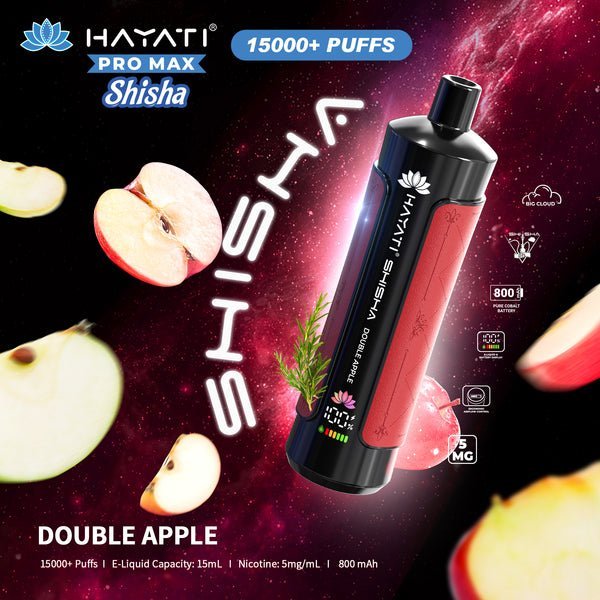 Buy Hayati Pro Max Shisha 15000 Disposable Vape Box of 10 - Bulk Vape Wholesale