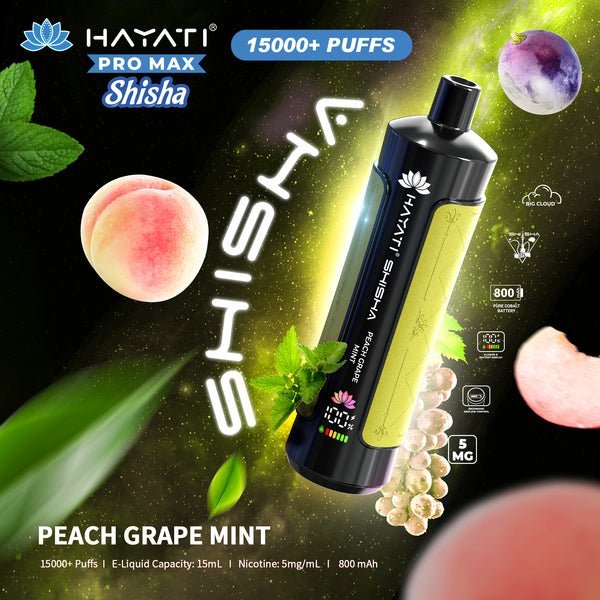 Buy Hayati Pro Max Shisha 15000 Disposable Vape Box of 10 - Bulk Vape Wholesale