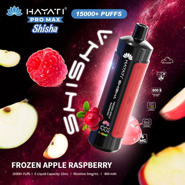 Buy Hayati Pro Max Shisha 15000 Disposable Vape Box of 10 - Bulk Vape Wholesale