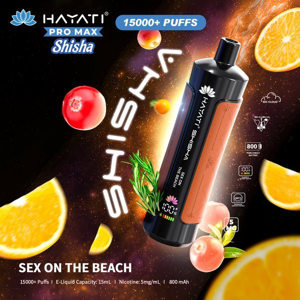 Hayati Pro Max Shisha 15000 Disposable Vape - Bulk Vape Wholesale