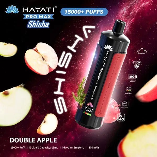 Buy Hayati Shisha 15000 Disposable Vape Box of 5 - Bulk Vape Wholesale