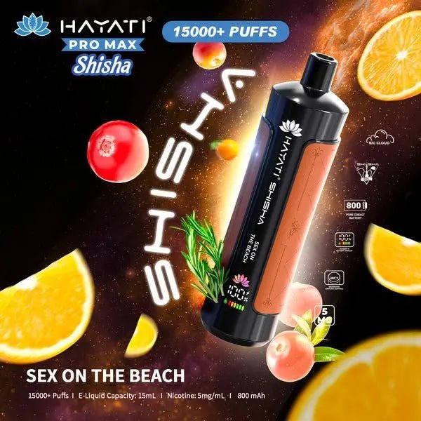 Buy Hayati Shisha 15000 Disposable Vape Box of 5 - Bulk Vape Wholesale