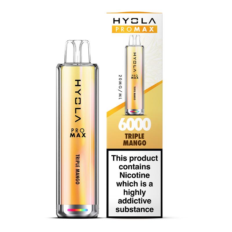 Hyola Pro Max 6000 Disposable Vape Box of 10 - Bulk Vape Wholesale