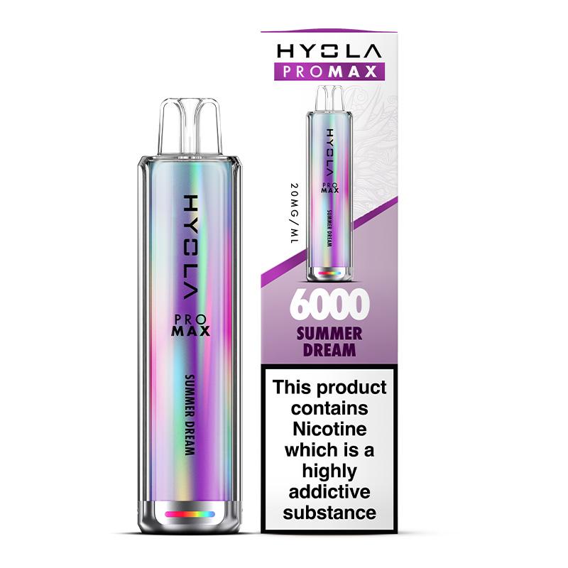 Hyola Pro Max 6000 Disposable Vape Box of 10 - Bulk Vape Wholesale