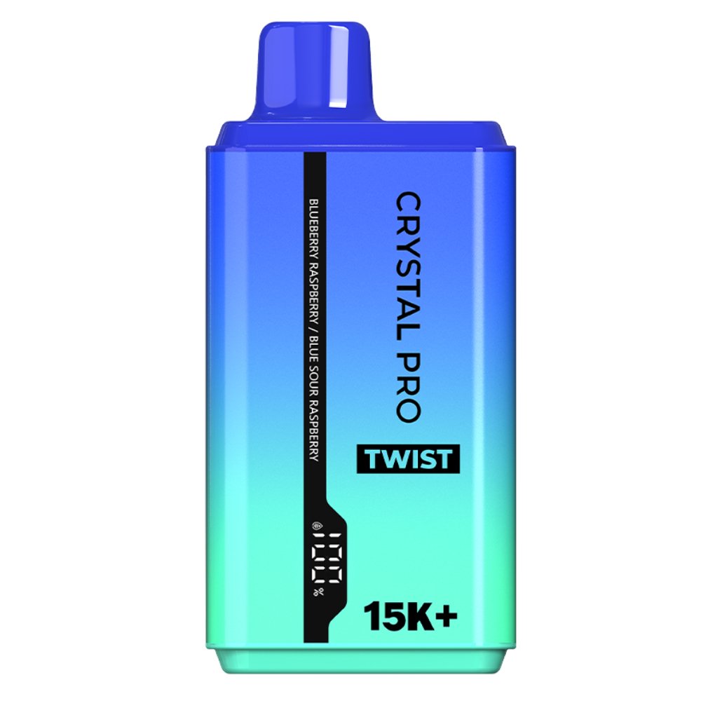 The Crystal Pro Twist 15000 Puffs Disposable Vape Box of 10 - Bulk Vape Wholesale