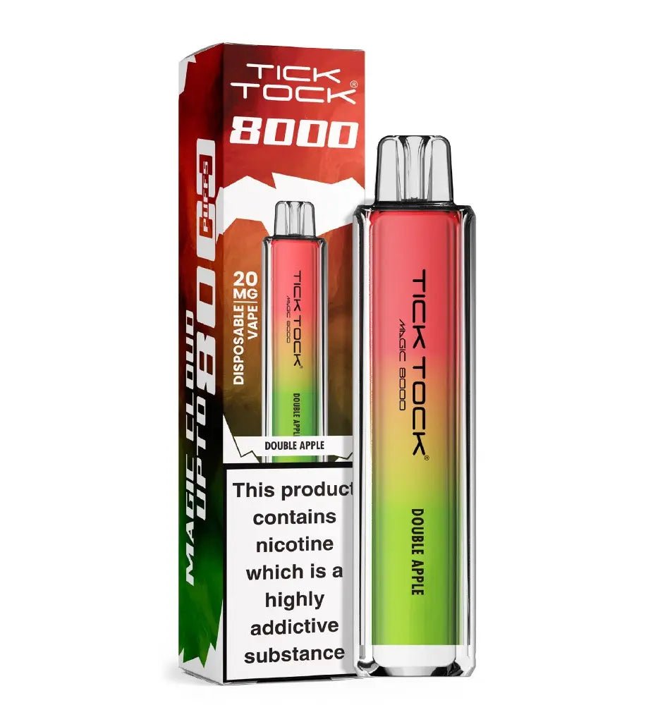 Buy Tick Tock Magic 8000 Disposable Vape Box of 5 - Bulk Vape Wholesale