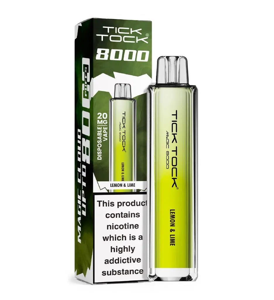 Tick Tock Magic 8000 Disposable Vape Box of 5 - Bulk Vape Wholesale