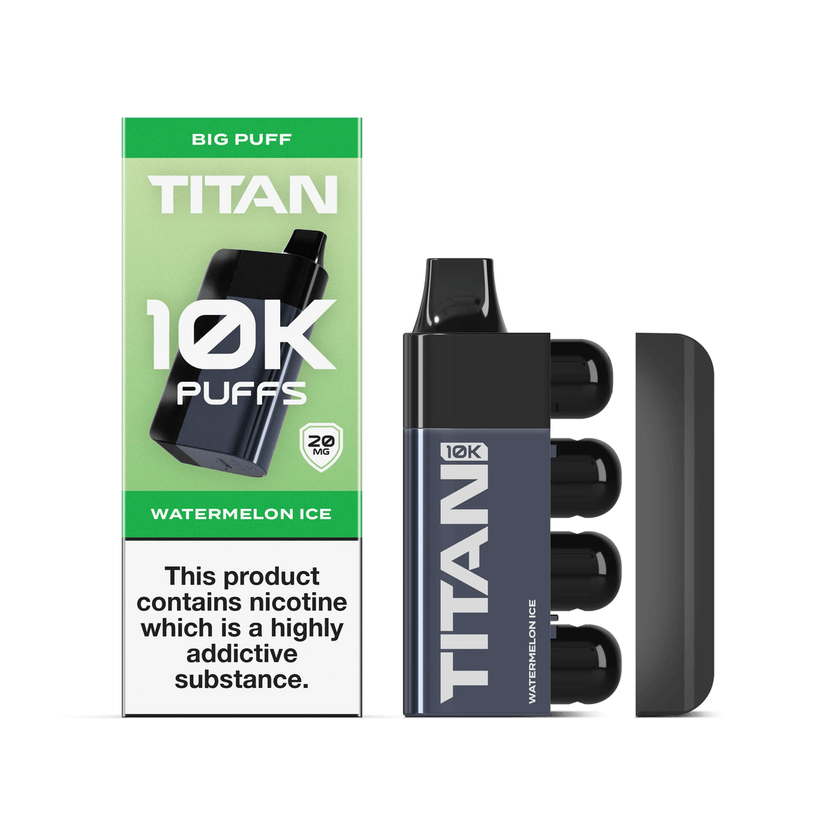 Titan 10K Puffs Disposable Vape Pod Kit Box of 5 - Bulk Vape Wholesale