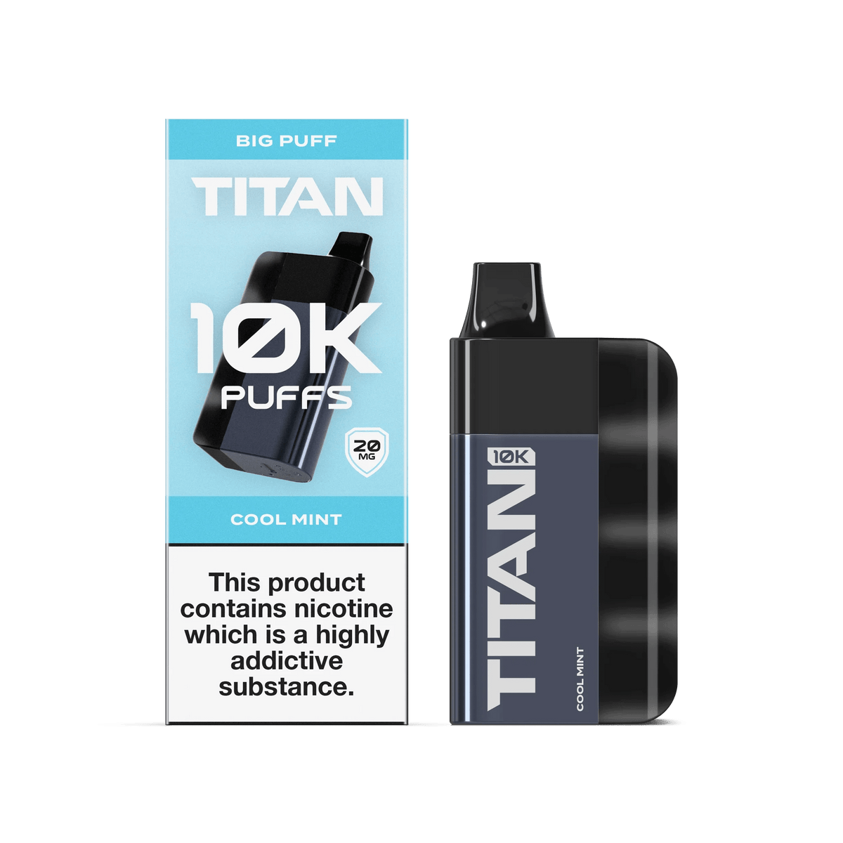 Titan 10K Puffs Disposable Vape Pod Kit Box of 5 - Bulk Vape Wholesale