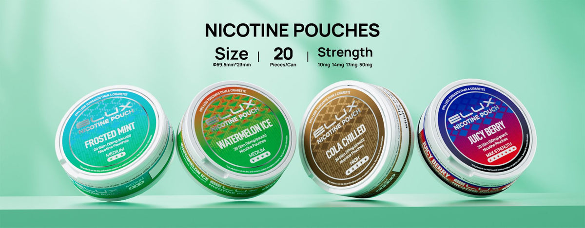 Buy Elux Nicotine Pouches - Pack of 10 - Bulk Vape Wholesale