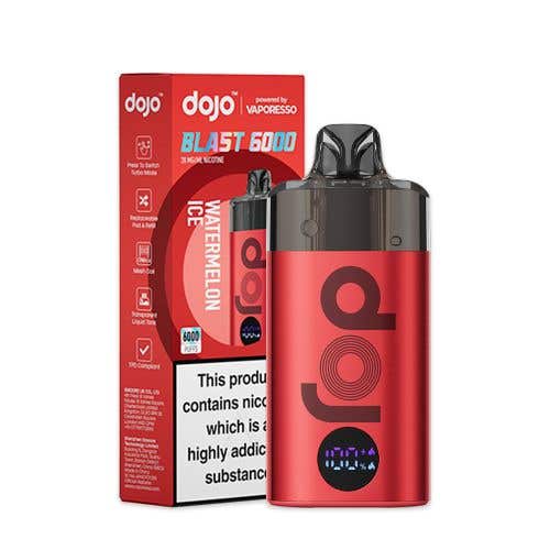 Buy Vaporesso Dojo Blast 6000 Disposable Vape Box of 5 - Bulk Vape Wholesale