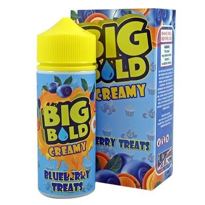 Big Bold - Creamy -100ml Shortfill-Blueberry Treats-vapeukwholesale