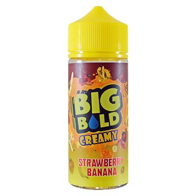 Big Bold - Creamy -100ml Shortfill-Strawberry Banana-vapeukwholesale