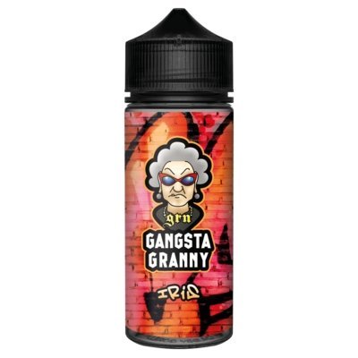 Gangsta Granny 100ML Shortfill - Bulk Vape Wholesale