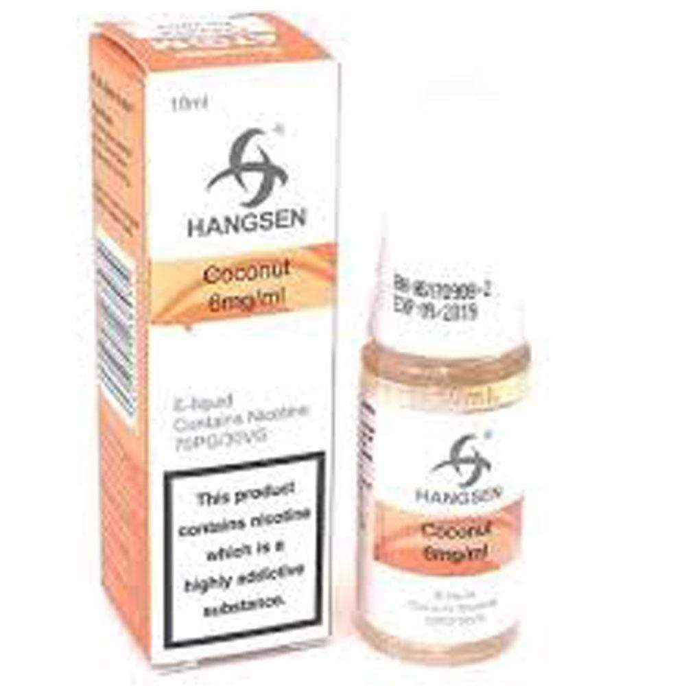 Hangsen - Coconut - 10ml (Pack of 10) - Bulk Vape Wholesale