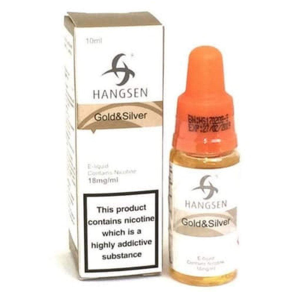 Hangsen - Gold & Silver - 10ml (Pack of 10) - Bulk Vape Wholesale