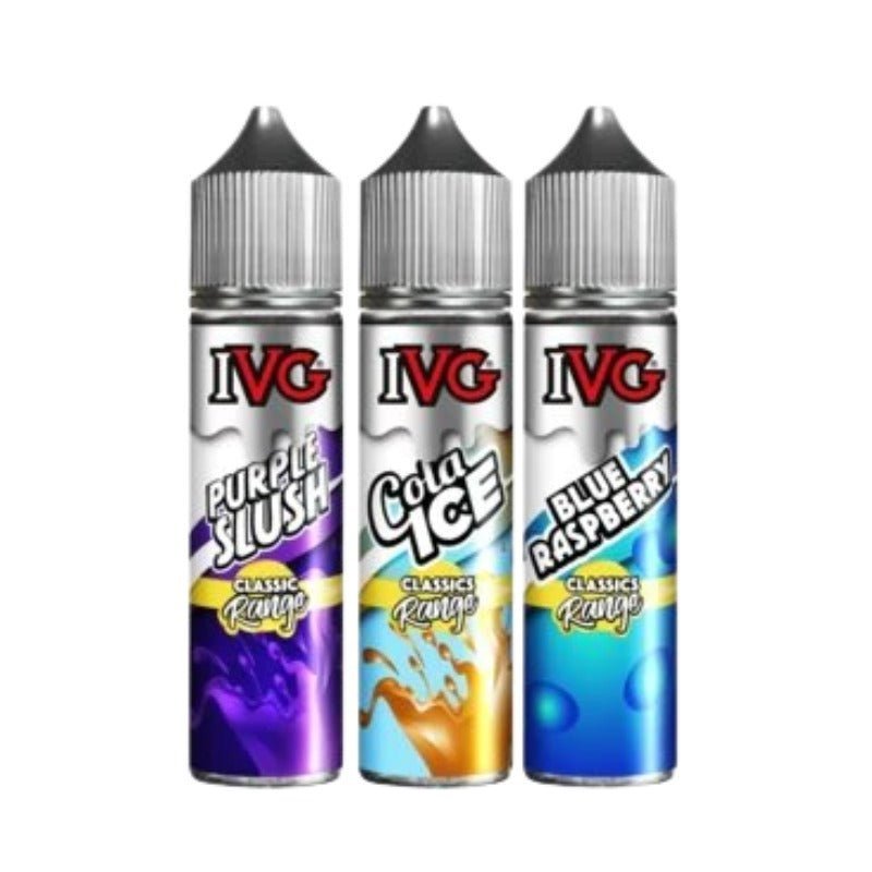 IVG Classic Range 50ml Shortfill - Bulk Vape Wholesale