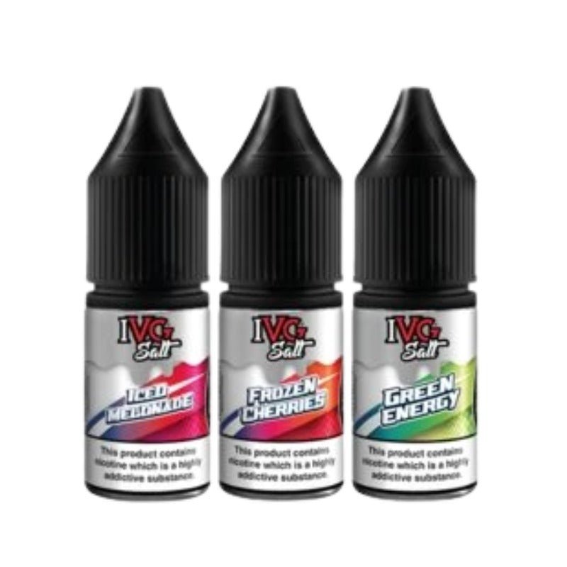 IVG Crushed 10ML Nic Salt (Pack of 10) - Bulk Vape Wholesale