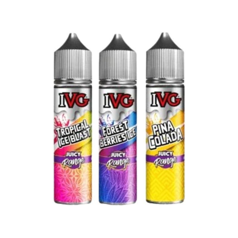 IVG Juicy Range 50ml Shortfill - Bulk Vape Wholesale