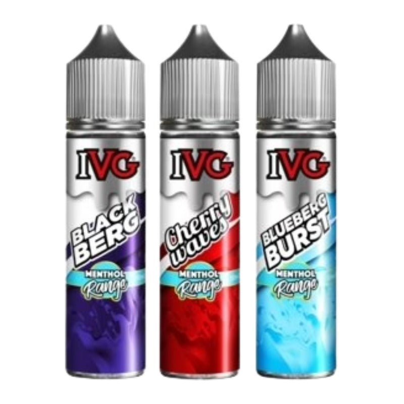 IVG Menthol Range 50ml Shortfill - Bulk Vape Wholesale