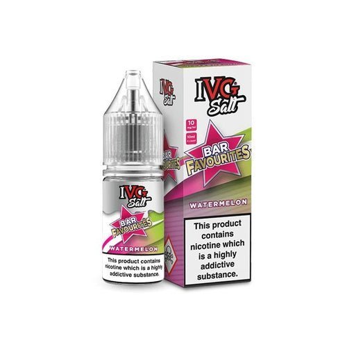 IVG Nic Salt Bar Favourite 10ml E Liquid- Pack Of 10 - Bulk Vape Wholesale