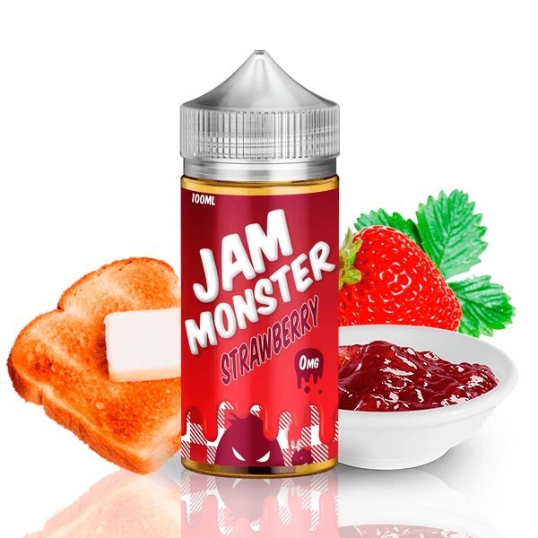 Jam Monster 100ml Shortfill - Bulk Vape Wholesale