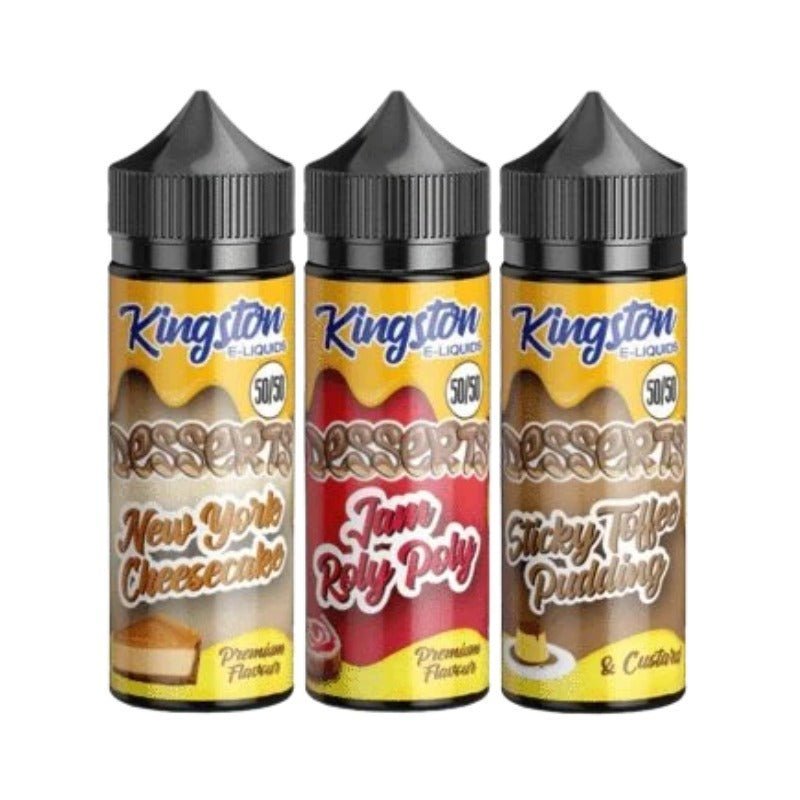 Kingston 50/50 Desserts 100ML Shortfill - Bulk Vape Wholesale