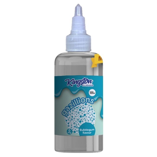 Kingston E-liquids Gazllions 500ml Shortfill - Bulk Vape Wholesale