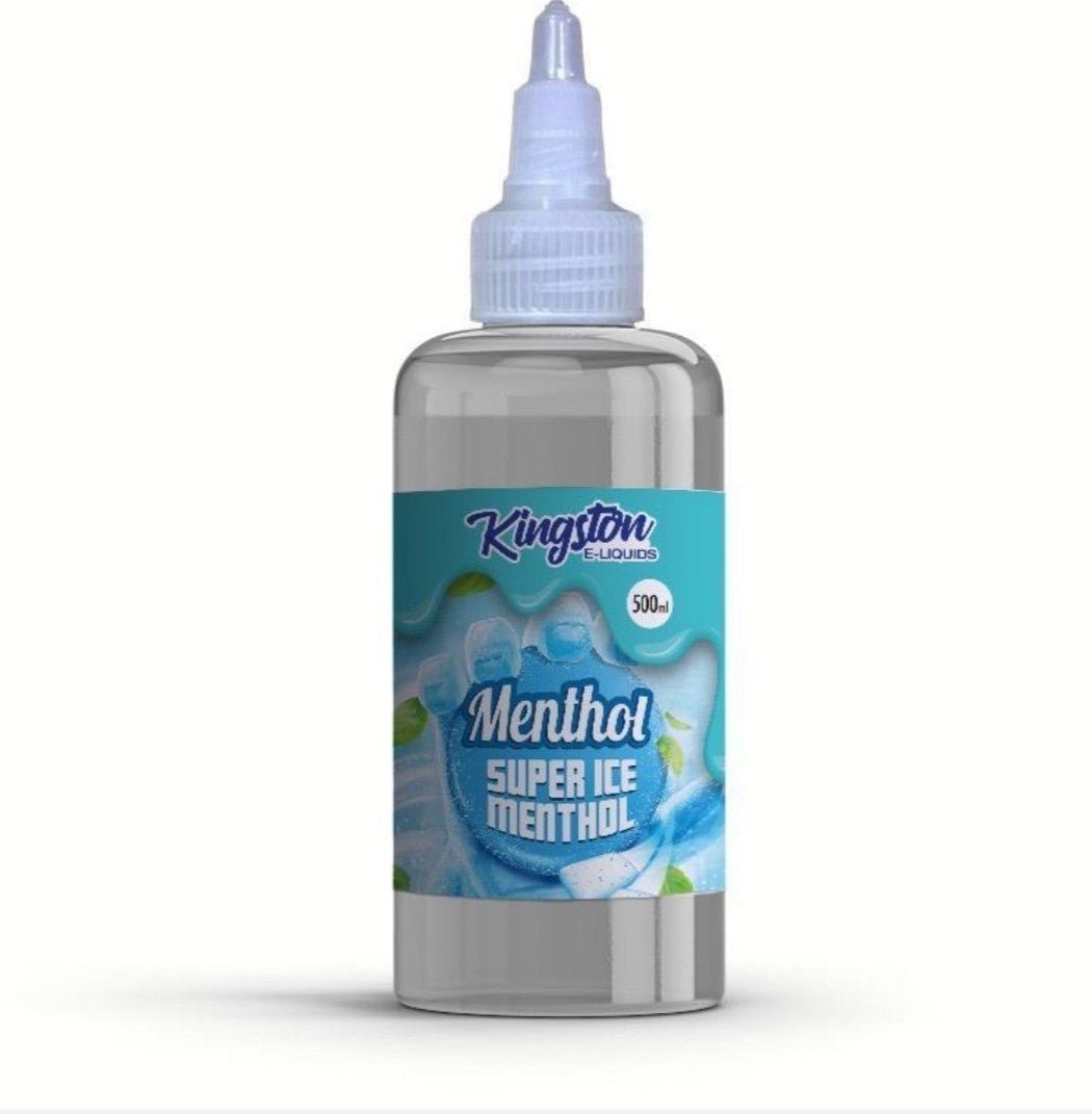 Kingston E-liquids Menthol 500ml Shortfill - Bulk Vape Wholesale