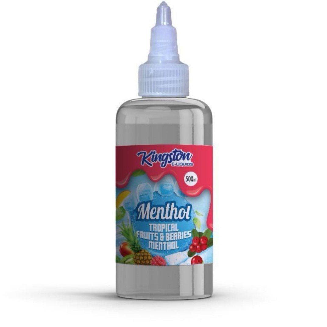 Kingston E-liquids Menthol 500ml Shortfill - Bulk Vape Wholesale