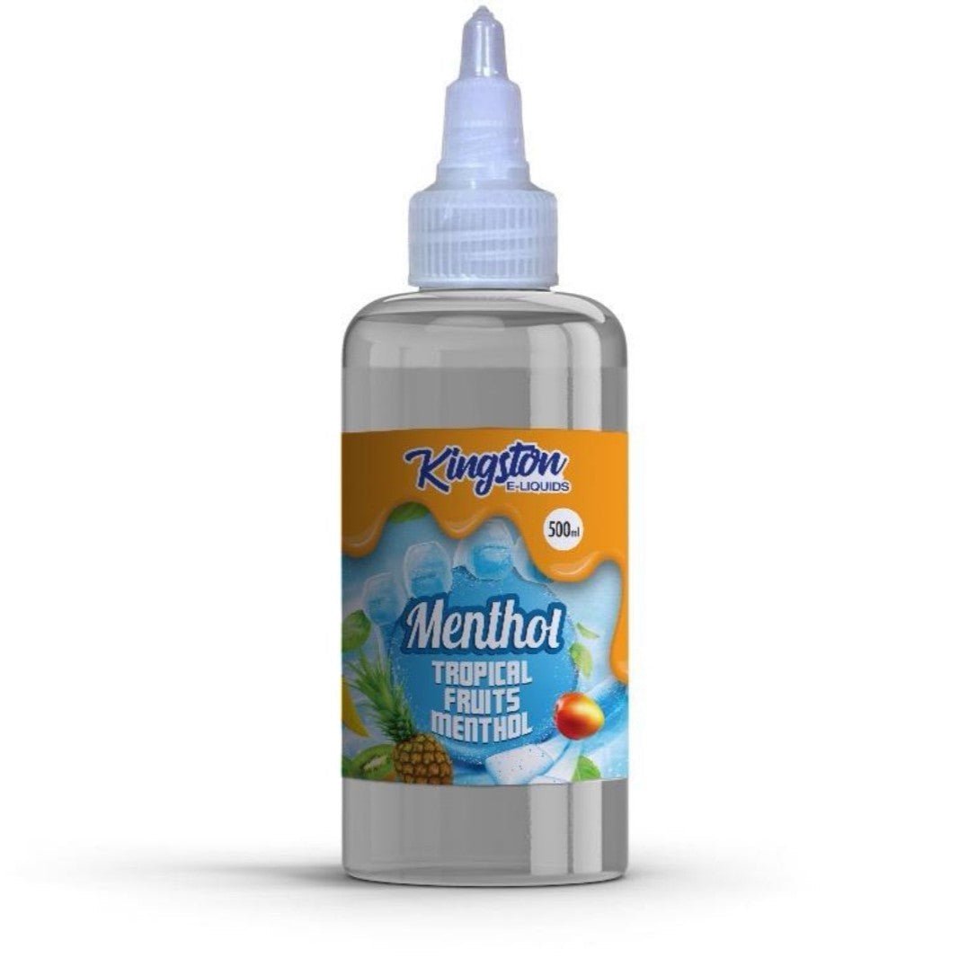 Kingston E-liquids Menthol 500ml Shortfill - Bulk Vape Wholesale