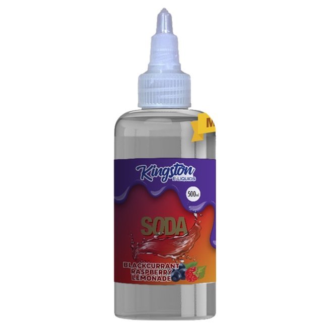 Kingston E-liquids Soda 500ml Shortfill - Bulk Vape Wholesale