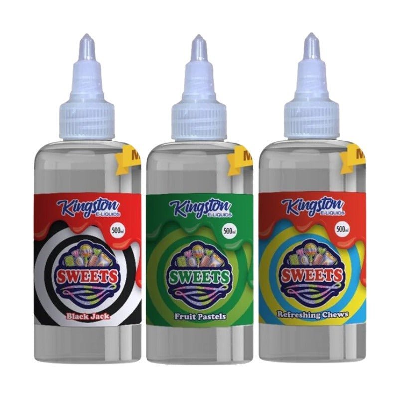 Kingston E-liquids Sweets 500ml Shortfill - Bulk Vape Wholesale