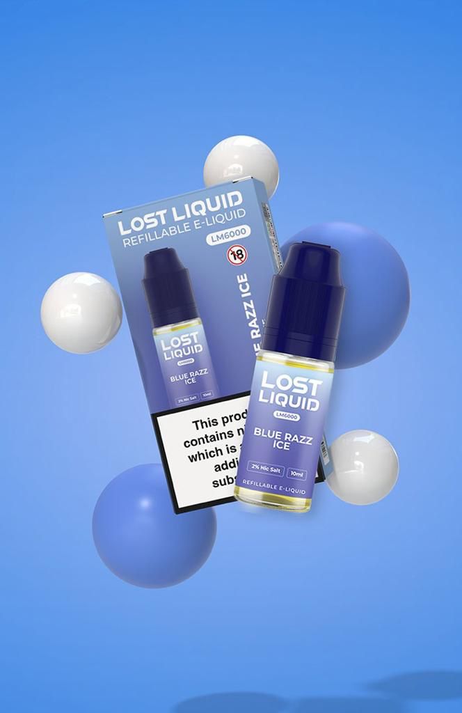 Lost Liquid Nic Salt 10ml E-liquids (Box of 10) - Bulk Vape Wholesale