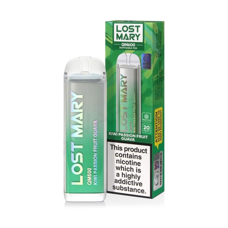 Lost Mary QM600 Disposable Vape Pod - Box of 10 - Bulk Vape Wholesale