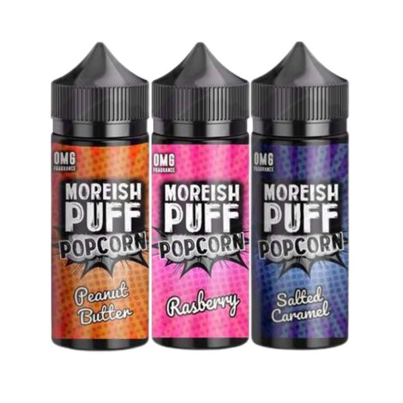 Moreish Puff Popcorn 100ML Shortfill - Bulk Vape Wholesale