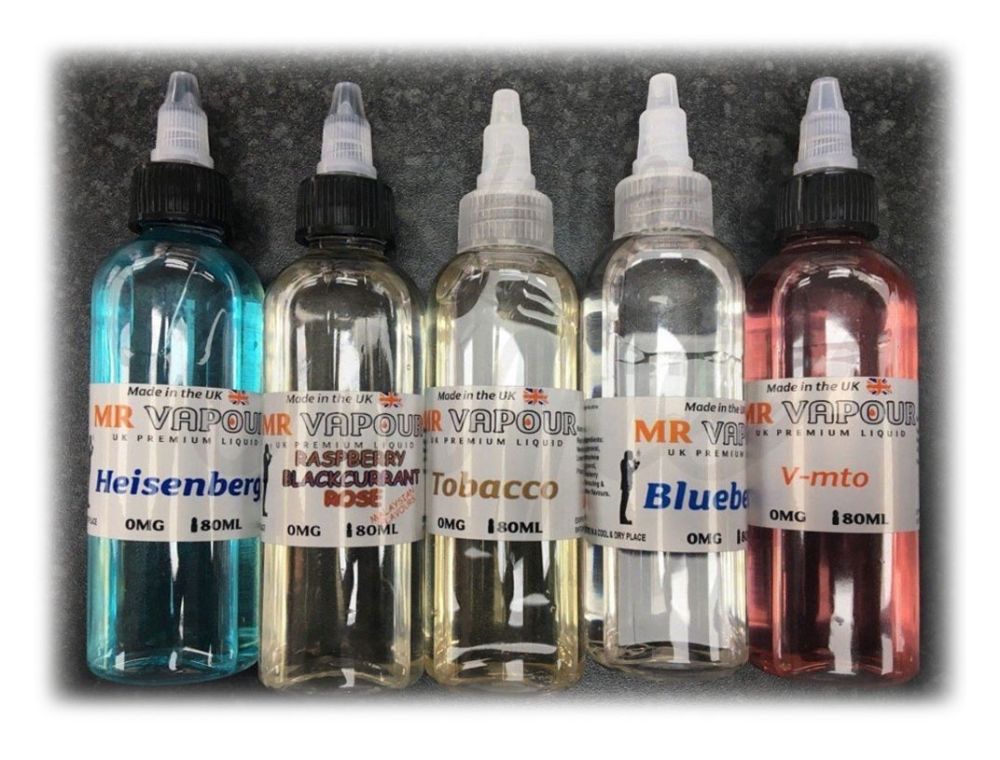 Mr Vapour 80ml E-liquids - Bulk Vape Wholesale